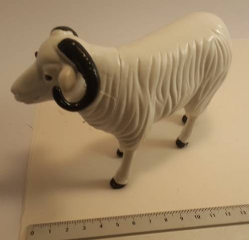 Toy Ram size L 15cm H 12 cm