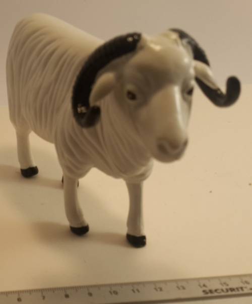 Toy Ram size L 15cm H 12 cm