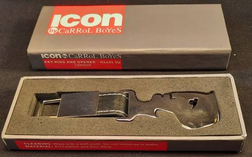 Carrol   Boyes   Key Ring bottle opener Heads Up