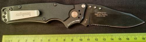 Kershaw RARE - KERSHAW RAM 1910 CKTST KNIFE - GREG &, GAVIN HAWK - G&,G DESIGN LOCK - USA