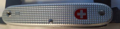 Swiss Army knife Ribbed Alox Soldier   Victorinox 1984 Collectors alox