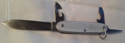 Swiss Army knife Ribbed Alox Soldier   Victorinox  KL86 Collectors alox