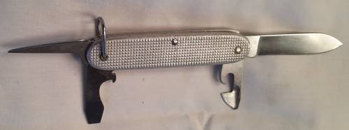 Swiss Army knife Ribbed Alox Soldier   Victorinox  KL86 Collectors alox