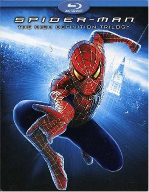 Spiderman Trilogy Blu Ray 4disk Boxset