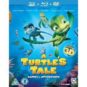 A Turtle's Tale: Sammy's Adventure (3 Disc combo - 3D Blu-ray + Blu-ray + DVD) [Blu-Ray]