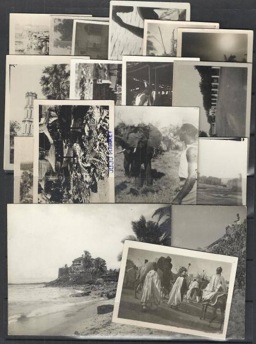COLONIAL AFRICA - 17 OLD "SNAP SHOT" PHOTOGRAPHS!