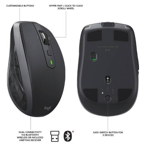 Logitech MX Anywhere 2S Wireless Mouse