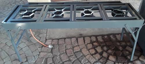 Heavy duty gas stove