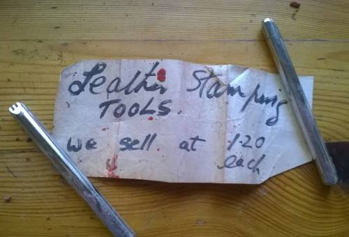 LEATHER STAMPING TOOLS - SET OF 27