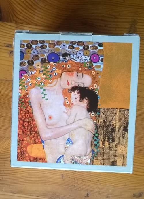 KLIMT'S MOTHER AND CHILD MUG - STECHCOL FINE CHINA