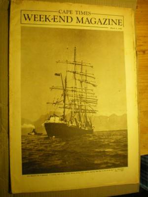 CAPE TIMES WEEKEND MAGAZINE - MARCH 9 1946