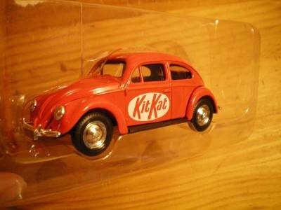 VW Beetle  Kit Kat promotional model CORGI