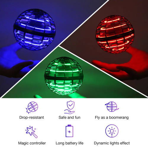 Flynova Pro Spinner with Endless Tricks Flying Pro Spinner with Endless Tricks - RED