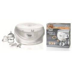 Tommee Tippee microwave bottle sterilizer + 2 free bottle warmers