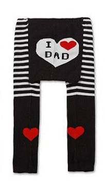 "I Love Dad" Bum Bum Leggings 6-12 months