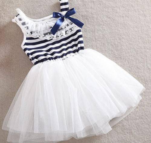 Navy striped tutu dress 2-3 years