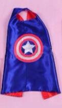 Superhero Captain America cape and mask combo