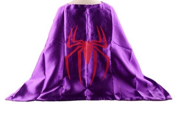 Superhero Spider girl cape