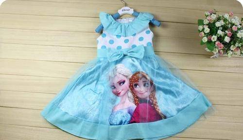 Frozen inspired Polka Dot dress up dress 3-4 or 4-5 years available