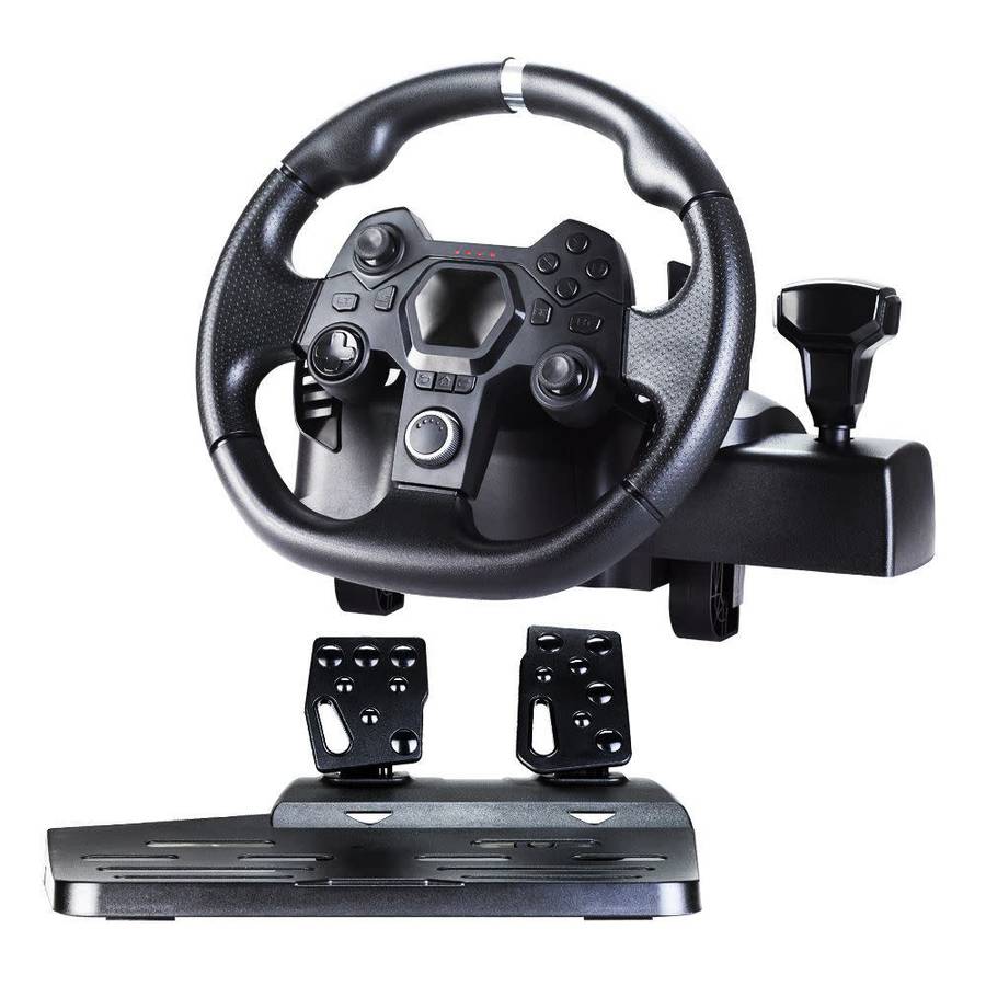 DW 7in1 Game Steering Wheel For PS4/PS3/ X-One/X-360/NintendoSwitch/Android/PC - AP7