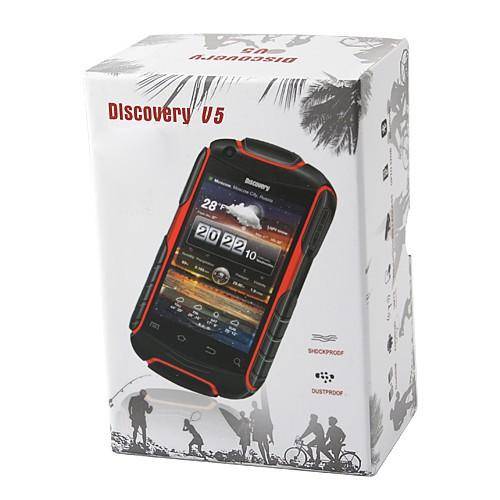 Brand New Discovery V5 Phone, Rubberised cover (Shockproof), Dual SIM. Android 4.0, Touch screen