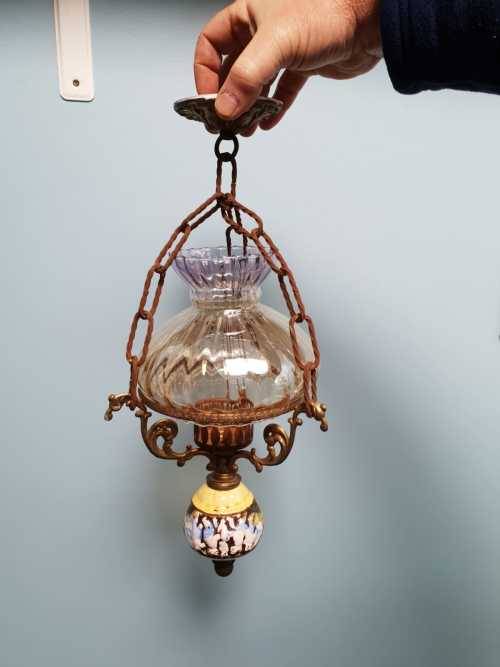 Vintage ceiling lamps lot