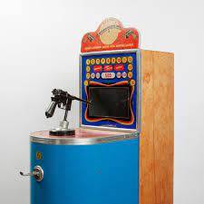 Wooden sign - Exhibit Supply Co. Mauser Shooting Gallery