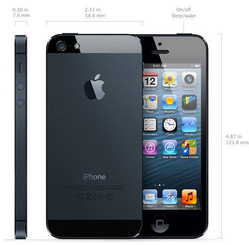 APPLE IPHONE 5 16GIG BLACK ##ONLY 2 WEEKS OLD ##