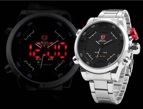 *****LAST ONE***** Gulper 3D Shark Sports watch, SILVER-WHITE.  Local stock