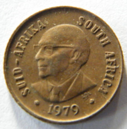 Suid-Afrika / South Africa  1c Coin - 1979
