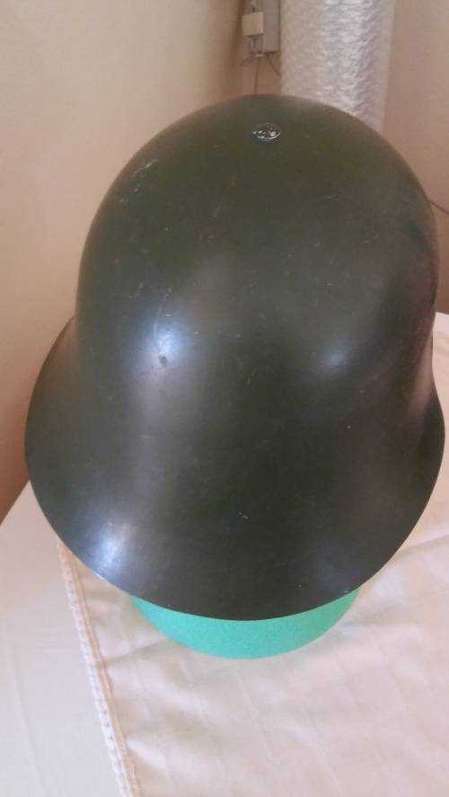 SPANISH M 1926 CON AIA  HELMET USED IS SPANISH CIVIL WAR