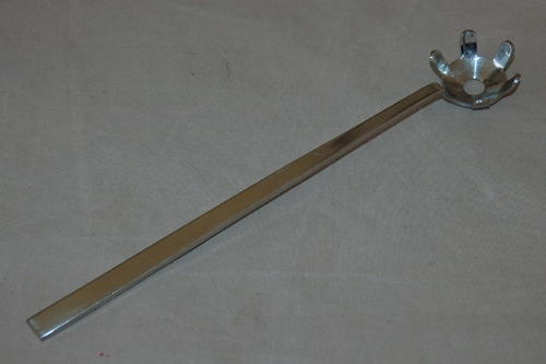 AN AWESOME 18/10 STAINLESS STEEL PRONGED OLIVE SPOON/ FORK IN FANTASTIC CONDITION