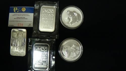Silver Lot (100 grams Bar, Kookaburra Kaola Johnson Matthey)