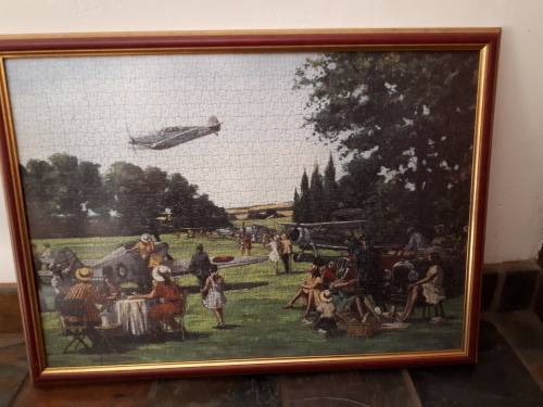 Framed Puzzle Boys room