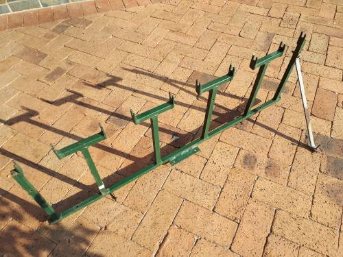 Bicycle rack for trailor