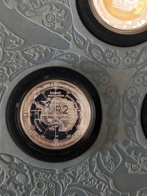 Antartica SA Mint coin set