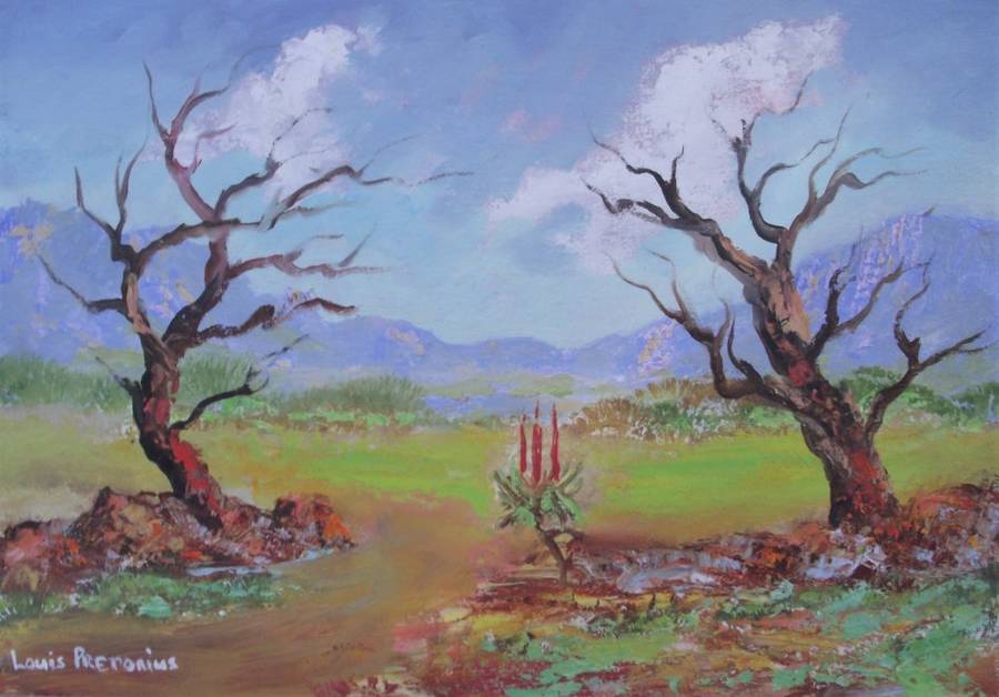 ALOE TREES (420mm x 290mm)