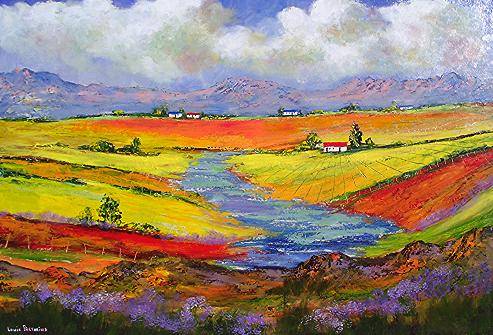 OVERBERG VALLEI  (1000mm x 680mm )