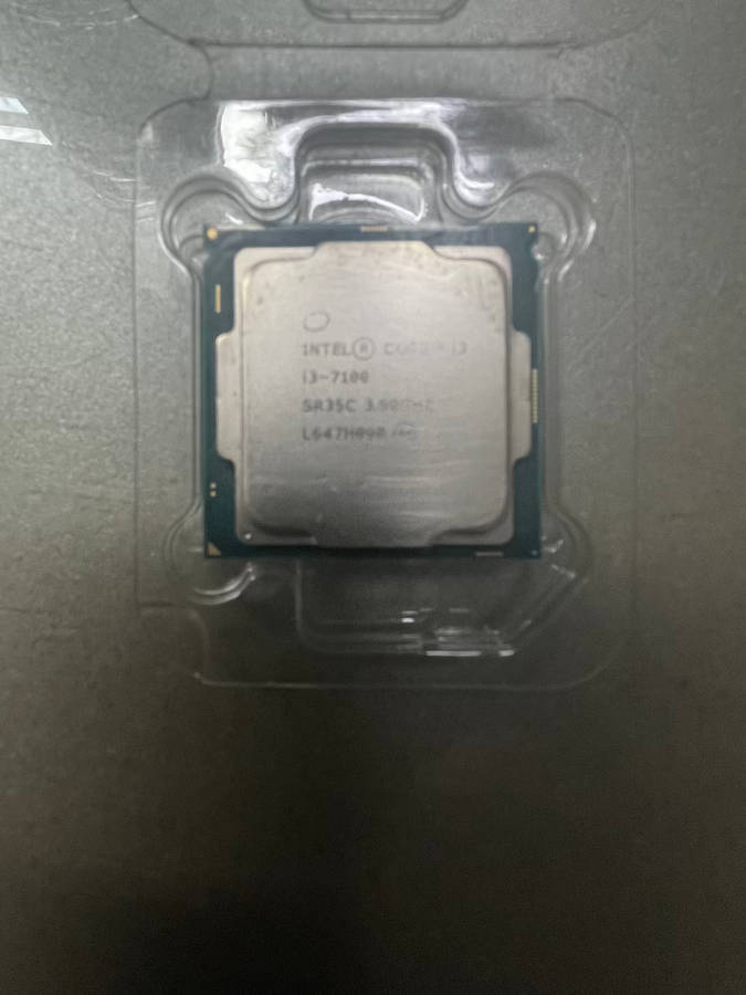 Intel Core i3 7100 3.9GHZ CPU Only