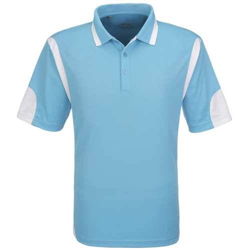 Mens Genesis Golf Shirt  Aqua (Slazenger) 4XL