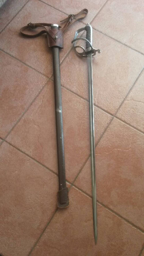 South African Police Ceremonial Sword (Solingen Germany)