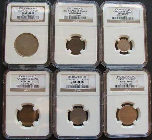 1965? Republic of  SA Blank set NGC Graded