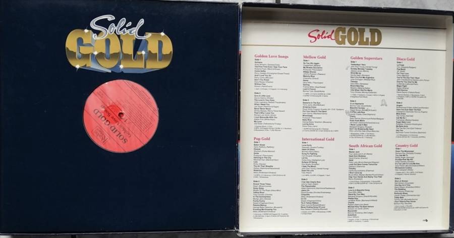SOLID GOLD HITS - 8 RECORDS ALL ORIGINAL ARTISTS VG+