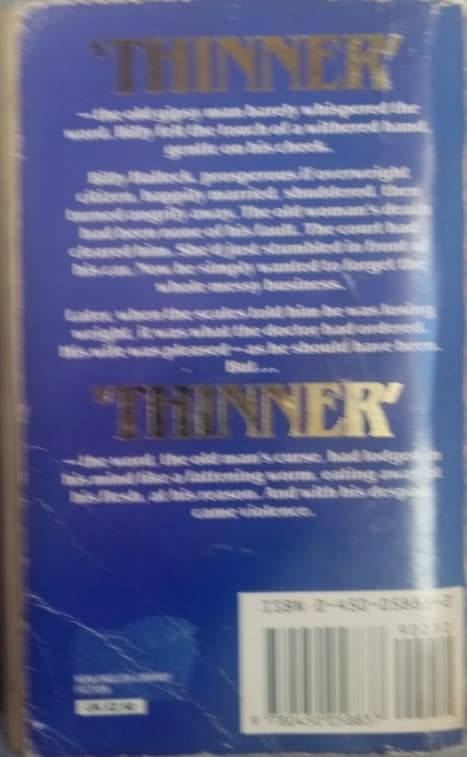 STEPHEN KING - THINNER