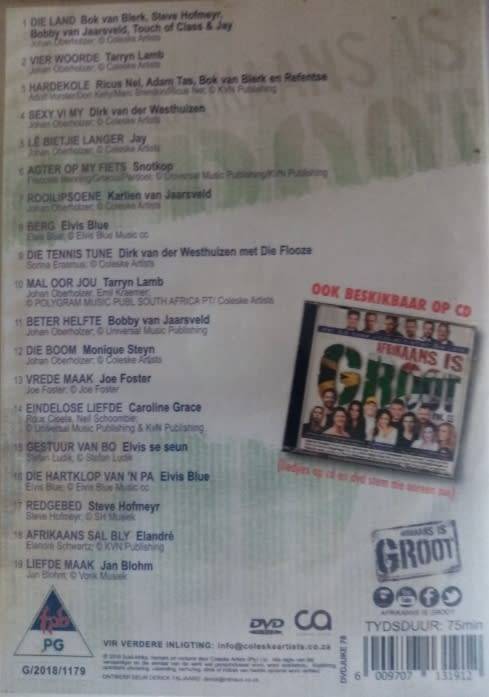 AFRIKAANS IS GROOT VOL. 11 - DVD
