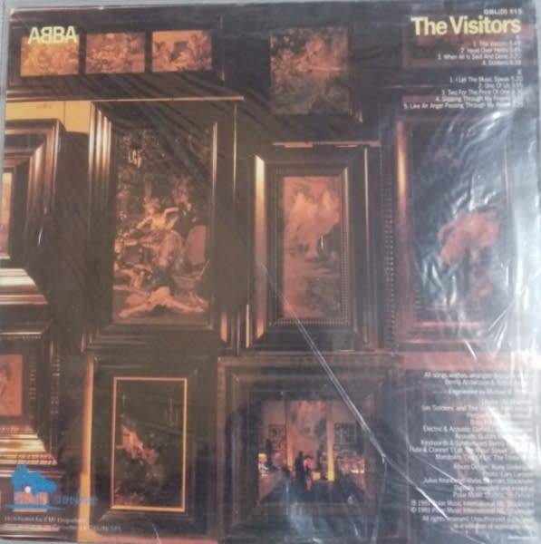 ABBA - THE VISITORS - VINYL LP -  1981