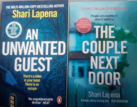 SHARI LAPENA - THE COUPLE NEXT DOOR & AN ANWANTED GUEST