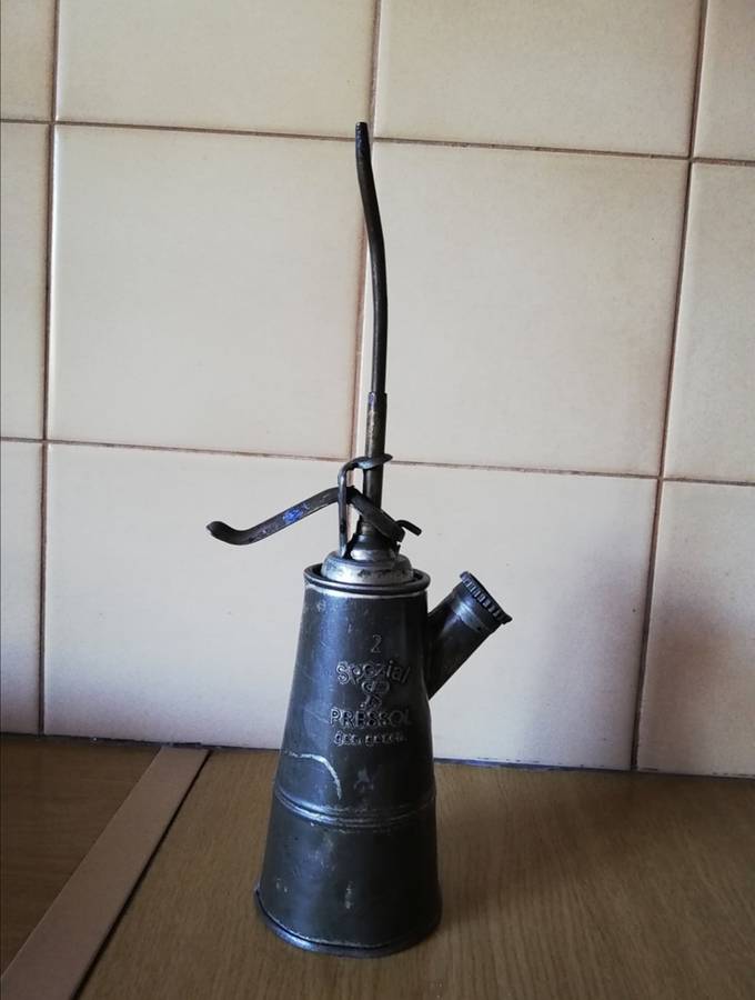 OIL CAN - VINTAGE SPEZIAL PRESSOL NO.2 OIL CAN