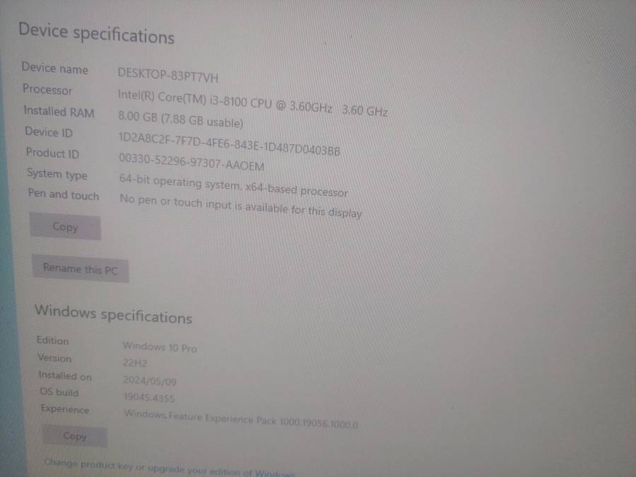 Mecer i3 All In One Desktop PC