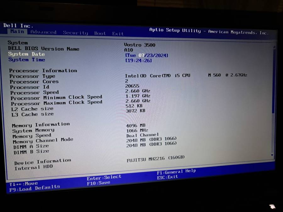 DELL Vostro 3500 Laptop (Please Read Description)
